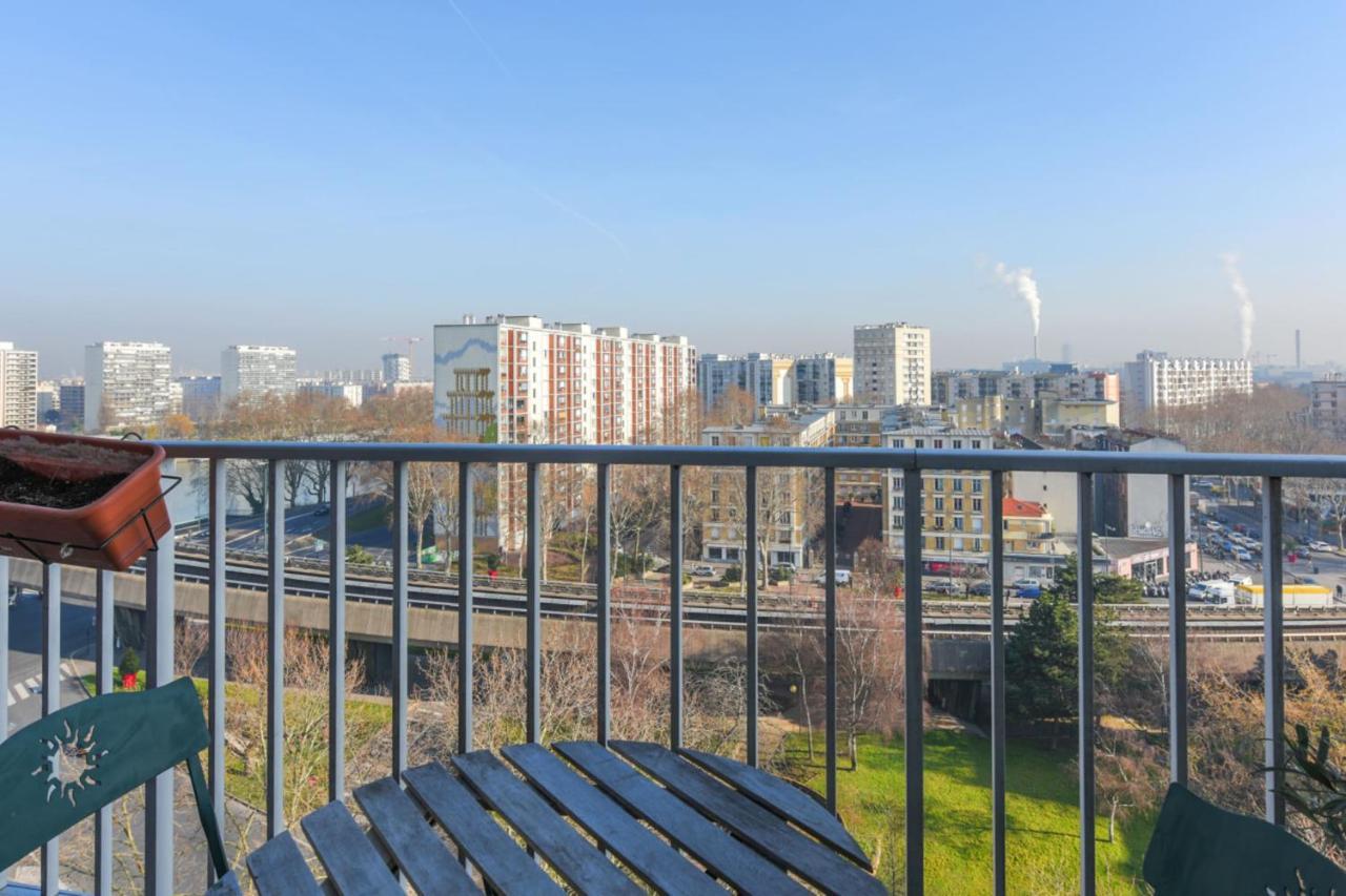 Appartement Jaures Vue Sur La Seine - Welkeys Clichy Dış mekan fotoğraf